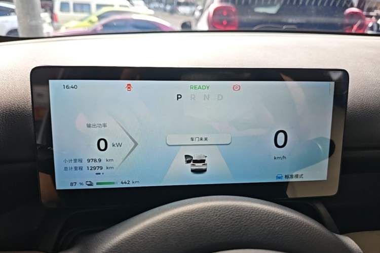 Used Wuling Bingo PLUS 2024 510 km Flagship Edition Four-Seater Version Instrument Cluster