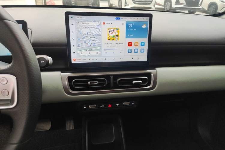 Used Wuling Bingo PLUS 2024 510 km Flagship Edition Four-Seater Version Audio And AC Panel