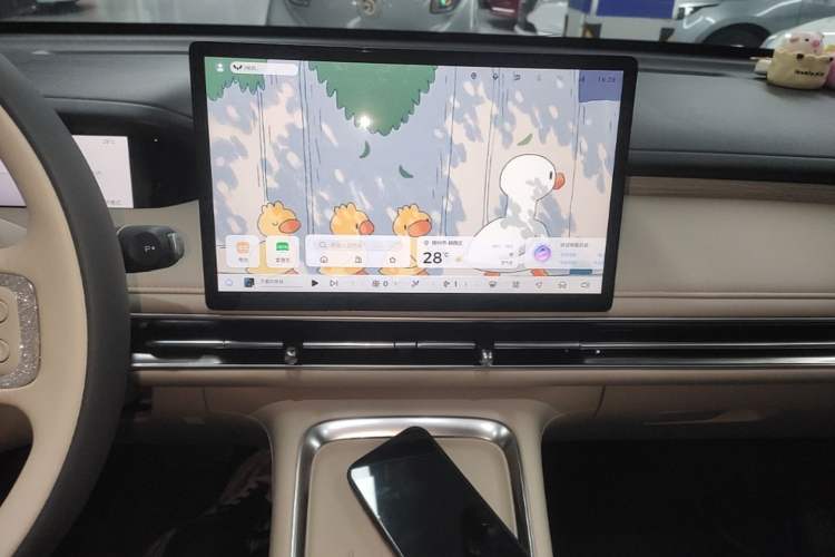 Used Wuling Bingo S 2025 Model 325km Deluxe Edition Audio And AC Panel