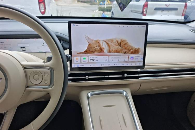 Used Wuling Bingo S 2025 Model 430km Flagship Edition Audio And AC Panel