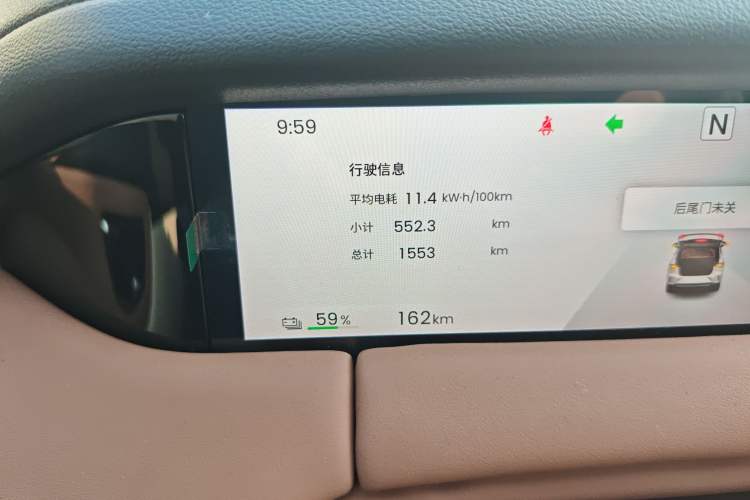 Used Wuling Bingo S 2025 Model 325km Deluxe Edition Odometer Close Up