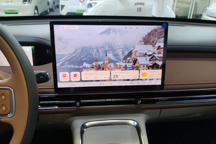 Used Wuling Bingo S 2025 Model 430km Deluxe Edition Audio And AC Panel