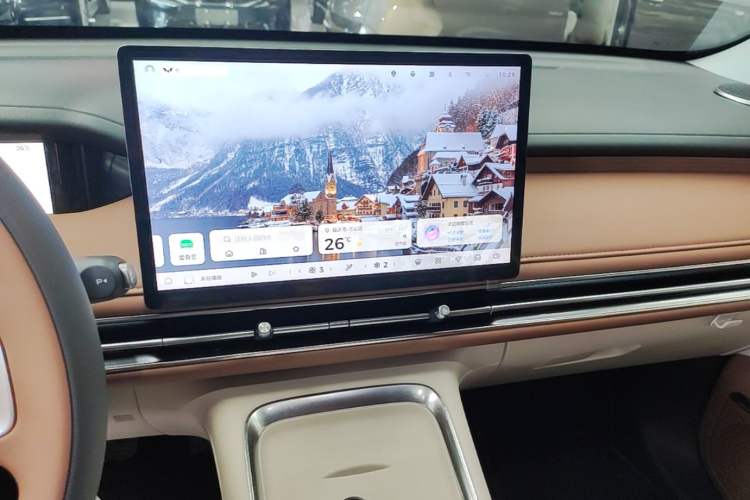 Used Wuling Bingo S 2025 Model 325km Deluxe Edition Audio And AC Panel