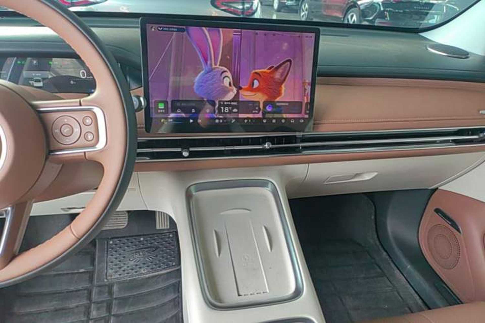 Used Wuling Bingo S 2025 Model 430km Flagship Edition Audio And AC Panel