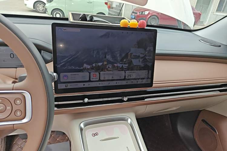 Used Wuling Bingo S 2025 Model 430km Flagship Edition Audio And AC Panel