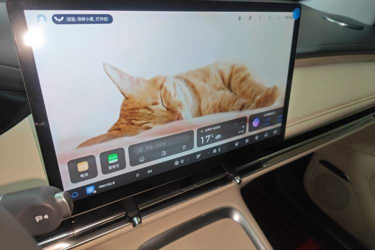 Used Wuling Bingo S 2025 Model 430km Flagship Edition Audio And AC Panel