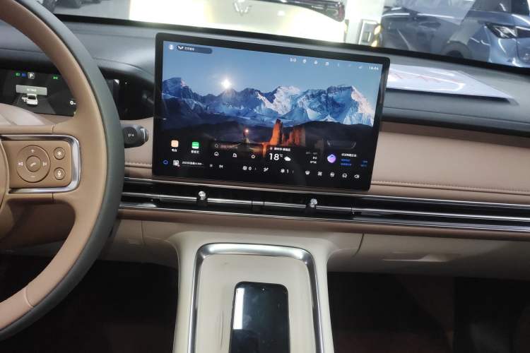 Used Wuling Bingo S 2025 Model 430km Flagship Edition Audio And AC Panel