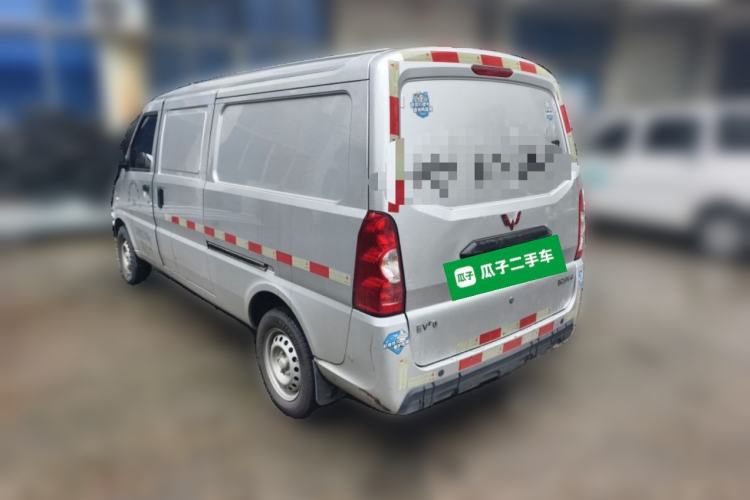 Used Wuling Electric Truck 2022 Affordable Model Anchi with 35.904 kWh Rear Left 45 Deg