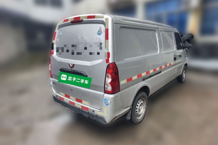 Used Wuling Electric Truck 2022 Affordable Model Anchi with 35.904 kWh Rear Right 45 Deg