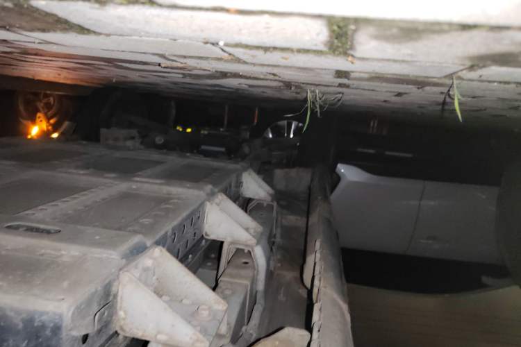 Used Wuling EV50 2020 All-Electric Van Logistics Vehicle with Ningde-Heated Battery Chassis Rear Left