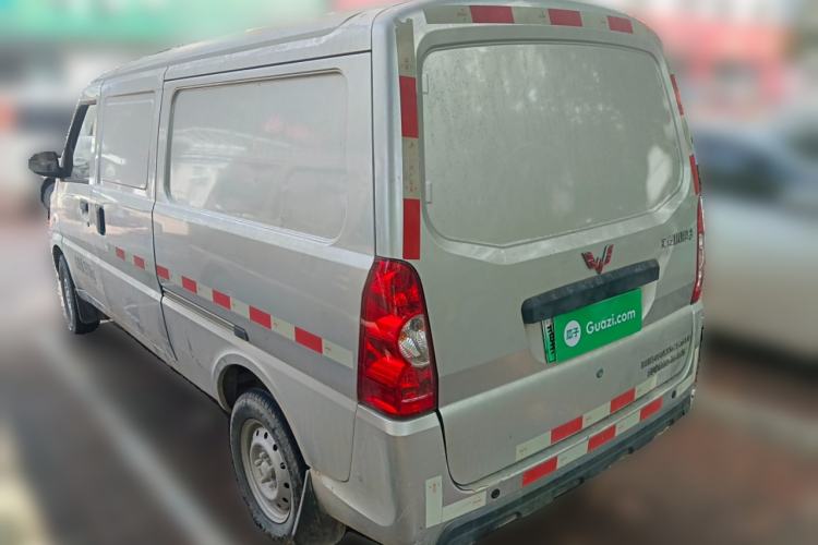 Used Wuling EV50 2020 Pure Electric Van Logistics Vehicle – Penghui Non-Heated Battery Rear Left 45 Deg