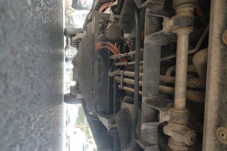 Used Wuling EV50 2020 Pure Electric Van Logistics Vehicle – Penghui Non-Heated Battery Chassis Front