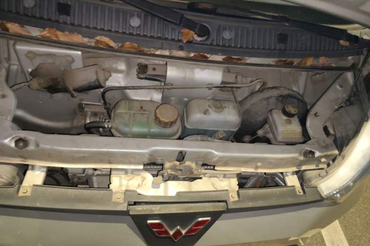 Used Wuling EV50 2020 All-Electric Van Logistics Vehicle with Ningde-Heated Battery Engine Bay