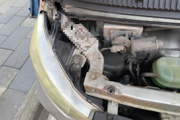 Used Wuling EV50 2020 Pure Electric Van Logistics Vehicle – Penghui Non-Heated Battery Engine Bay Right