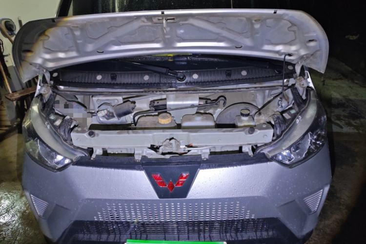 Used Wuling EV50 2020 All-Electric Van Logistics Vehicle with Ningde-Heated Battery Engine Bay