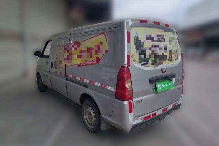 Used Wuling EV50 2020 Pure Electric Van Logistics Vehicle – Penghui Non-Heated Battery Rear Left 45 Deg