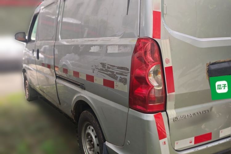 Used Wuling EV50 2020 Pure Electric Van Logistics Vehicle – Penghui Non-Heated Battery Rear Left 45 Deg
