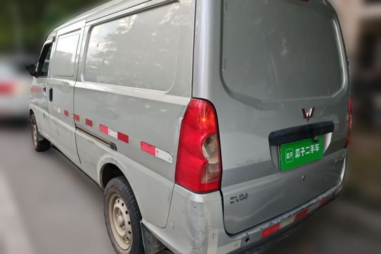 Used Wuling EV50 2020 Pure Electric Van Logistics Vehicle – Penghui Non-Heated Battery Rear Left 45 Deg
