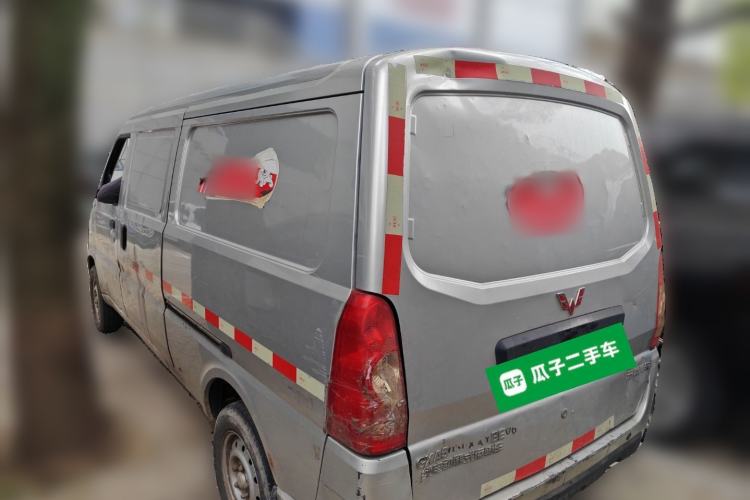 Used Wuling EV50 2020 Pure Electric Van Logistics Vehicle – Penghui Non-Heated Battery Rear Left 45 Deg