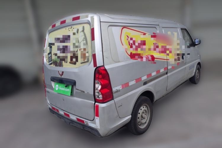 Used Wuling EV50 2020 Pure Electric Van Logistics Vehicle – Penghui Non-Heated Battery Rear Right 45 Deg