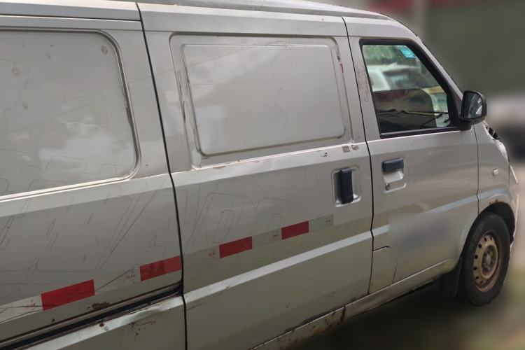 Used Wuling EV50 2020 Pure Electric Van Logistics Vehicle – Penghui Non-Heated Battery Rear Right 45 Deg