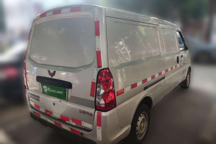 Used Wuling EV50 2020 Pure Electric Van Logistics Vehicle – Penghui Non-Heated Battery Rear Right 45 Deg