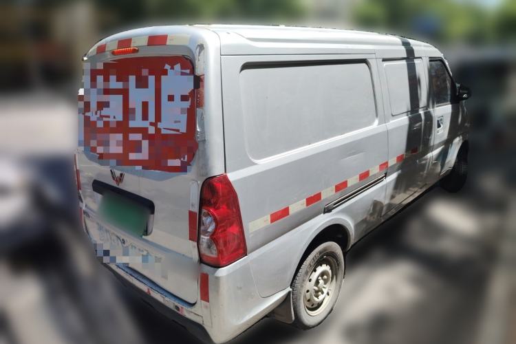 Used Wuling EV50 2020 Pure Electric Van Logistics Vehicle – Penghui Non-Heated Battery Rear Right 45 Deg