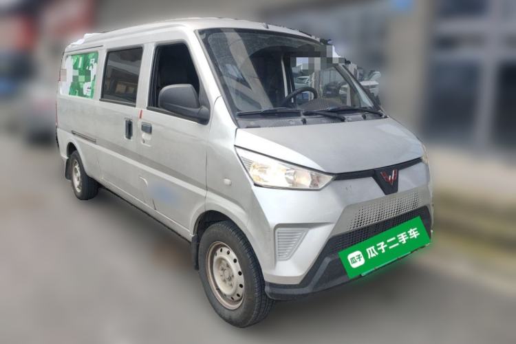 Used Wuling EV50 2021 Van Logistics Vehicle Huishitong Ningde 41.86 kWh Liu Electric Control System Front Right 45 Deg