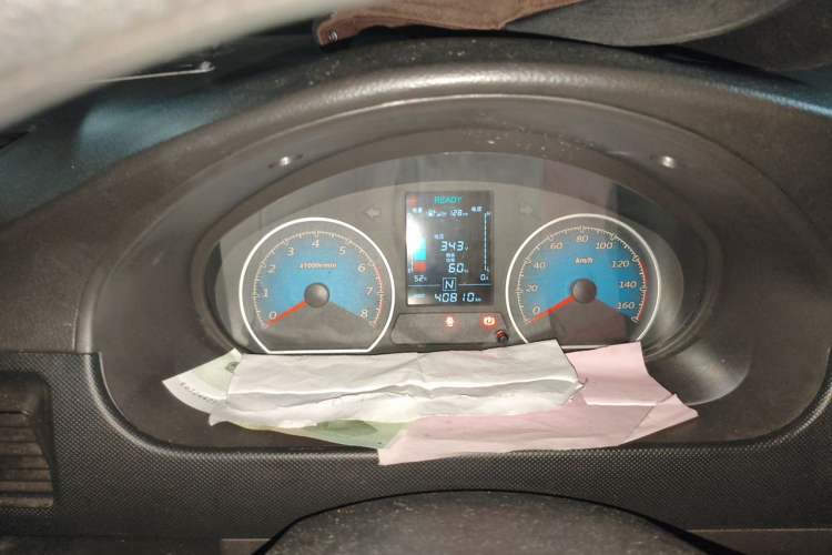 Used Wuling EV50 2021 Van Logistics Vehicle - Huishitong Ningde 41.86 kWh Inovance 2nd-Generation Electric Control System Instrument Cluster