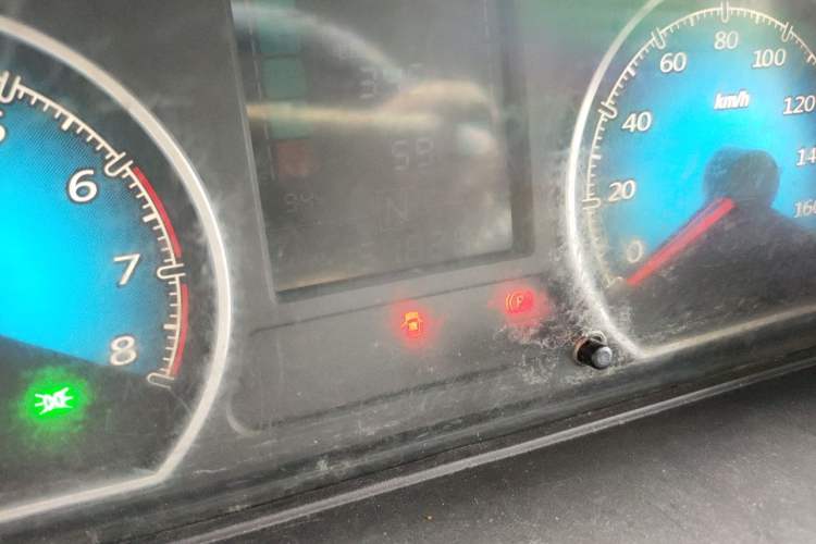 Used Wuling EV50 2021 Van Logistics Vehicle Huishitong Ningde 41.86 kWh Liu Electric Control System Odometer Close Up