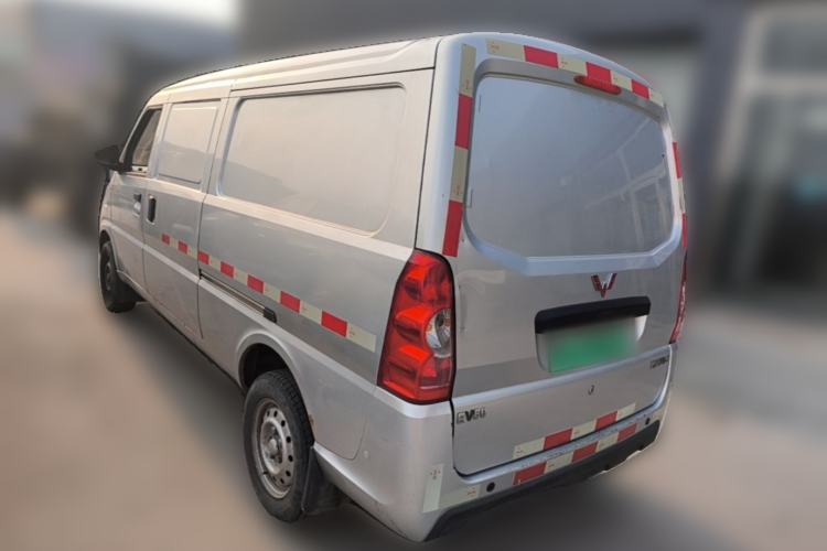Used Wuling EV50 2021 Van Logistics Vehicle - Huishitong Penghui 43.2kWh Inovance 2nd-Generation Electric Control System Rear Left 45 Deg