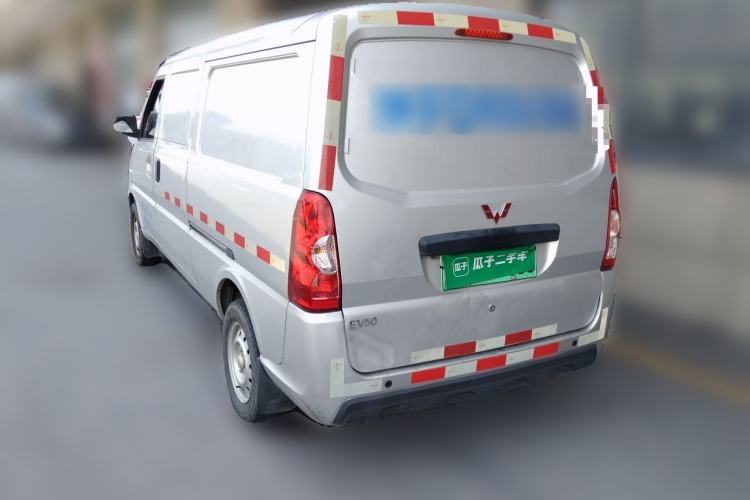 Used Wuling EV50 2021 Van Logistics Vehicle - Huishitong Penghui 43.2kWh Inovance 2nd-Generation Electric Control System Rear Left 45 Deg
