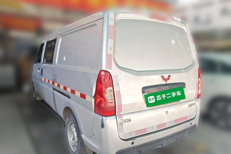 Used Wuling EV50 2021 Van Logistics Vehicle - Huishitong Penghui 43.2kWh Inovance 2nd-Generation Electric Control System Rear Left 45 Deg