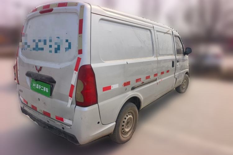 Used Wuling EV50 2021 Van Logistics Vehicle - Huishitong Ningde 41.86 kWh Inovance 2nd-Generation Electric Control System Rear Right 45 Deg