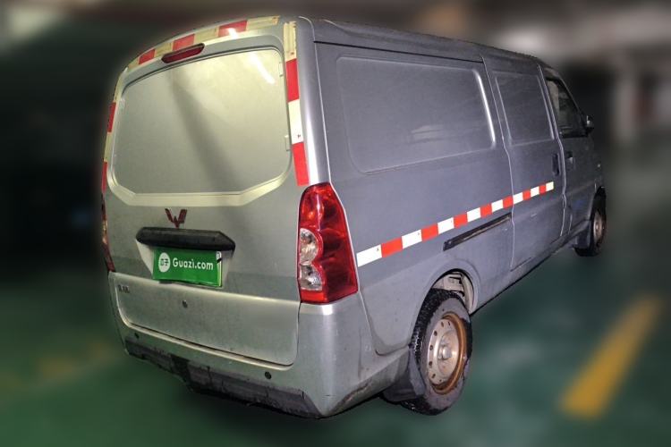 Used Wuling EV50 2021 Van Logistics Vehicle Lishen 41.6kWh Tongyu Electric Control System Rear Right 45 Deg