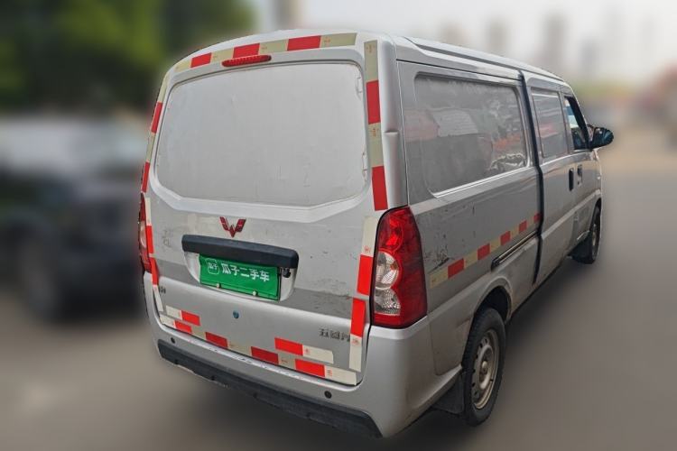 Used Wuling EV50 2021 Van Logistics Vehicle - Huishitong Ningde 41.86 kWh Inovance 2nd-Generation Electric Control System Rear Right 45 Deg