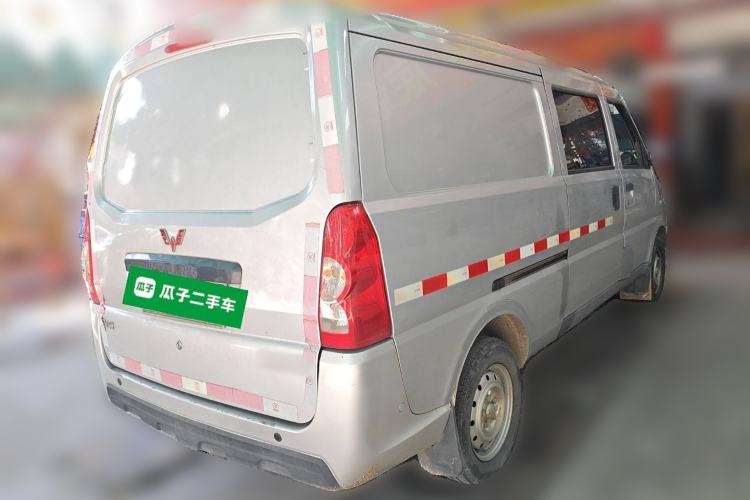 Used Wuling EV50 2021 Van Logistics Vehicle - Huishitong Penghui 43.2kWh Inovance 2nd-Generation Electric Control System Rear Right 45 Deg