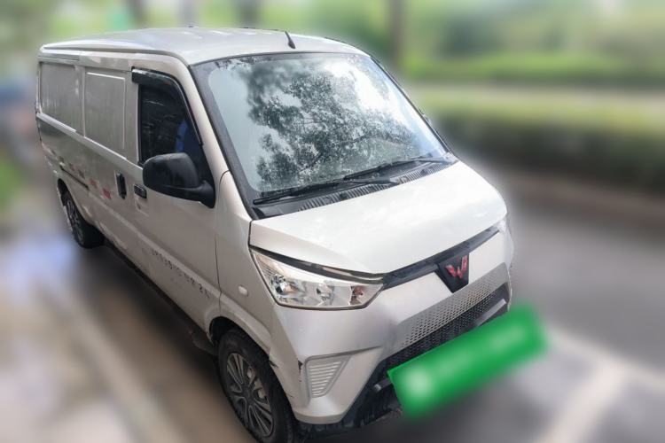 Used Wuling EV50 2021 Van Logistics Vehicle - Huishitong Penghui 43.2 kWh Li-Ion Electric Control System Front Right 45 Deg