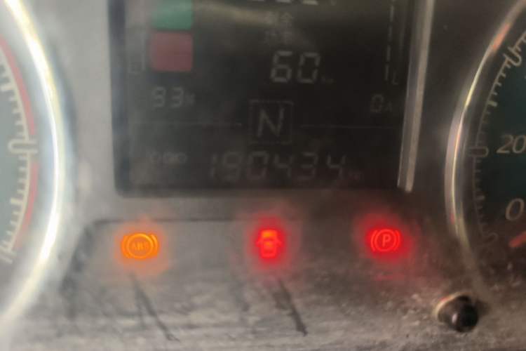 Used Wuling EV50 2021 Van Logistics Vehicle - Huishitong Penghui 43.2 kWh Li-Ion Electric Control System Odometer Close Up