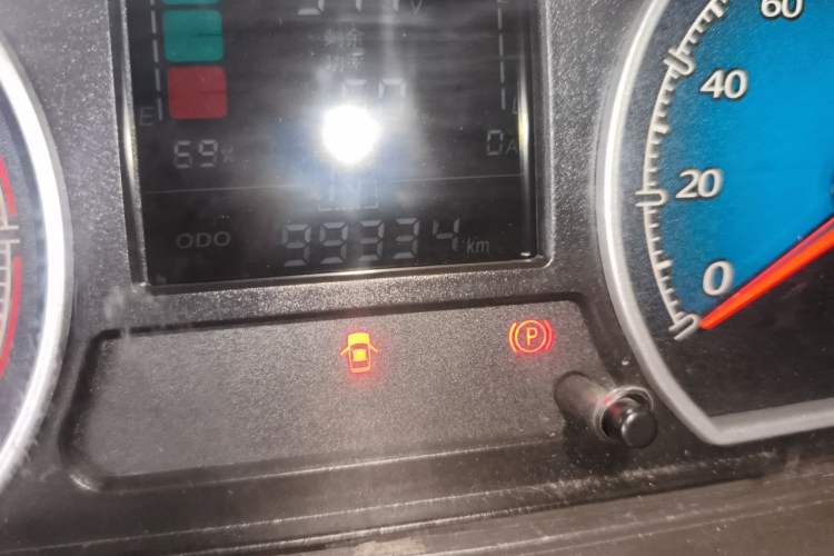 Used Wuling EV50  Odometer Close Up