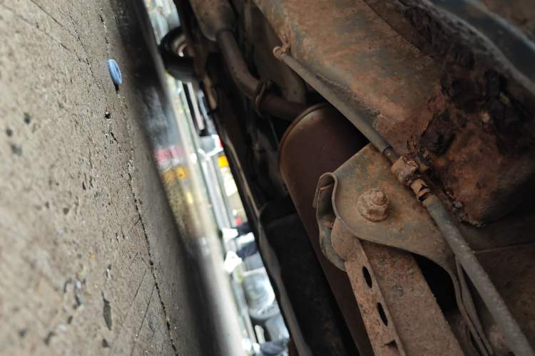 Used Wuling Hongguang 2010 1.4L Comfort Version Chassis Rear Left