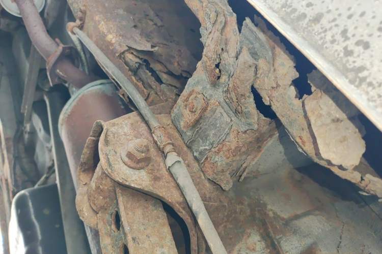 Used Wuling Hongguang 2010 1.2L Standard Version China IV Chassis Rear Left