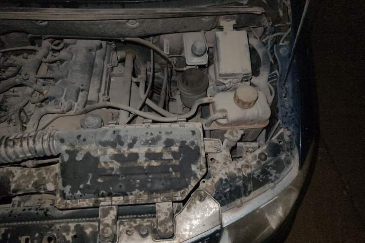 Used Wuling Hongguang 2010 1.4L Standard Version Engine Bay Left