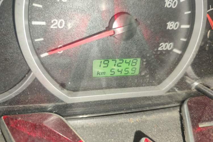 Used Wuling Hongguang 2010 1.2L Standard Version China IV Odometer Close Up