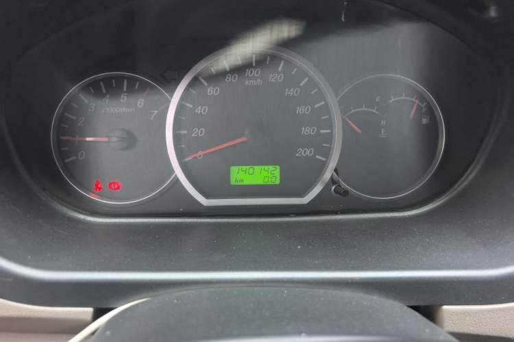 Used Wuling Hongguang 2010 1.2L Standard Version China IV Odometer Close Up