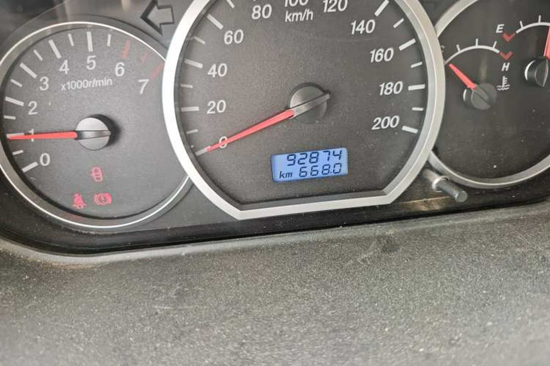 Used Wuling Hongguang 2010 1.2L Comfort Edition China IV Odometer Close Up