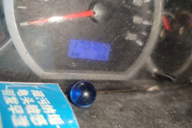 Used Wuling Hongguang 2010 1.2L Comfort Edition China IV Odometer Close Up