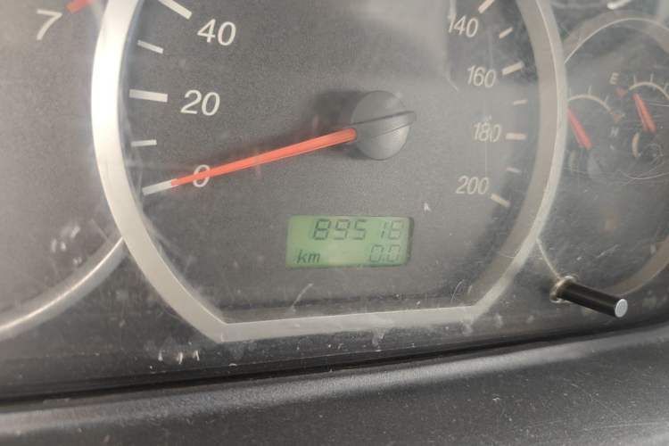 Used Wuling Hongguang 2010 1.2L Practical Version China IV Odometer Close Up