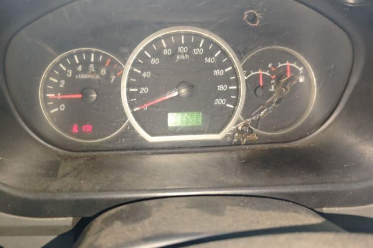 Used Wuling Hongguang 2010 1.2L Base Version China IV Standard Odometer Close Up