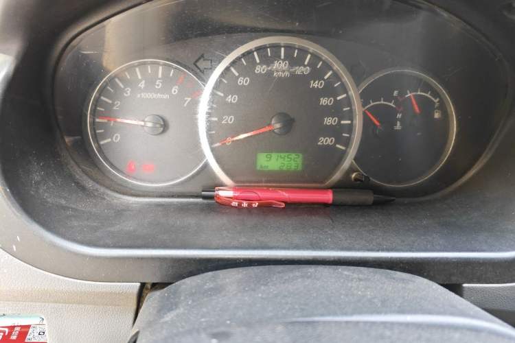 Used Wuling Hongguang 2010 1.2L Base Version China IV Standard Odometer Close Up